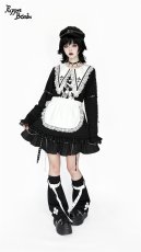 画像2: 【Puppet Bombs】QS199  クロスベルトレッグウォーマー (2)