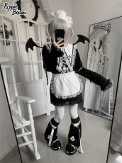 画像12: 【Puppet Bombs】QS199  クロスベルトレッグウォーマー (12)