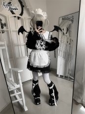 画像13: 【Puppet Bombs】QS199  クロスベルトレッグウォーマー (13)