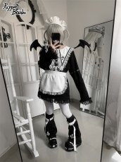 画像14: 【Puppet Bombs】QS199  クロスベルトレッグウォーマー (14)