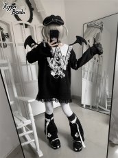 画像16: 【Puppet Bombs】QS199  クロスベルトレッグウォーマー (16)