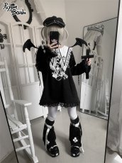 画像17: 【Puppet Bombs】QS199  クロスベルトレッグウォーマー (17)