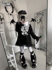 画像18: 【Puppet Bombs】QS199  クロスベルトレッグウォーマー (18)