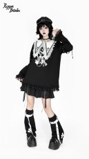 画像5: 【Puppet Bombs】QS199  クロスベルトレッグウォーマー (5)