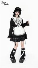 画像4: 【Puppet Bombs】QS199  クロスベルトレッグウォーマー (4)