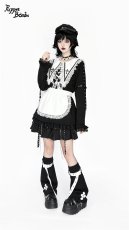 画像3: 【Puppet Bombs】QS199  クロスベルトレッグウォーマー (3)