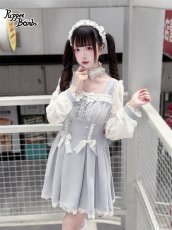 画像3: 【送料無料】QS227 ピュアホワイトレースチョーカー《予約受付》【計5000円以上】 (3)