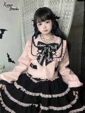 画像10: 【Puppet Bombs】Q49 ぷっくりお袖のショートコート【30％OFF】  (10)