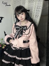 画像8: 【Puppet Bombs】Q49 ぷっくりお袖のショートコート【30％OFF】  (8)