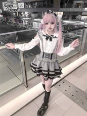 画像6: 【PuppetBombs】QS208 パールチェーン付きリボンカチューシャ (6)