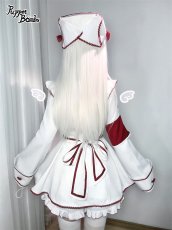 画像9: 【Puppet Bombs】QS215 クロス刺繡ナースキャップ (9)