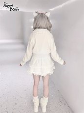 画像10: 【送料無料】Q500 ビジューボタンお嬢様カーディガン《予約受付》 (10)