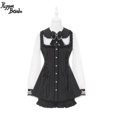 画像2: 【送料無料】QS219 レースデコ2連リボンヘッドドレス《予約受付》【計5000円以上】 (2)