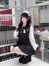 画像4: 【送料無料】QS219 レースデコ2連リボンヘッドドレス《予約受付》【計5000円以上】 (4)