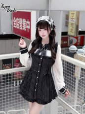 画像6: 【送料無料】QS219 レースデコ2連リボンヘッドドレス《予約受付》【計5000円以上】 (6)