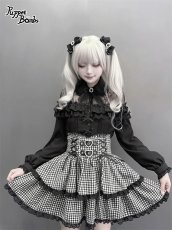 画像1: 【送料無料】Q504 デコルテレースブラウス《予約受付》 (1)