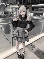 画像7: 【送料無料】Q504 デコルテレースブラウス《予約受付》 (7)