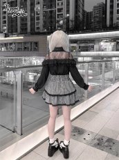 画像9: 【送料無料】Q504 デコルテレースブラウス《予約受付》 (9)