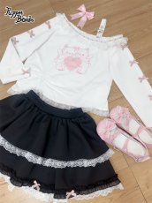 画像4: 【送料無料】Q512 エンジェルベアワンショルダートップス《予約受付》 (4)