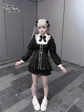 画像8: 【送料無料】Q518ケープデザイン風ピンストライプセットアップ《予約受付》 (8)