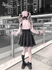 画像10: 【送料無料】Q520 ベルトデザインレイヤードワンピース《予約受付》 (10)