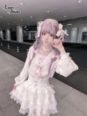 画像5: 【送料無料】QS230 ビジュー×レース重ねリボンヘアクリップセット《予約受付》【計5000円以上】 (5)