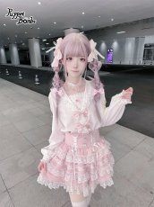 画像9: 【送料無料】QS230 ビジュー×レース重ねリボンヘアクリップセット《予約受付》【計5000円以上】 (9)