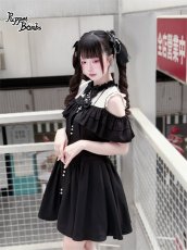 画像7: 【送料無料】Q531 十字架レースアップオフショルダーワンピース《予約受付》 (7)