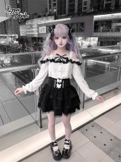 画像5: 【送料無料】Q533 ハートバックルオフショルトップス《予約受付》 (5)