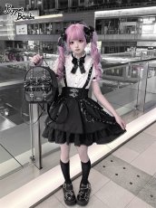 画像7: 【送料無料】Q537 V字切り替えフリルブラウス《予約受付》 (7)