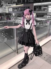 画像11: 【送料無料】Q537 V字切り替えフリルブラウス《予約受付》 (11)