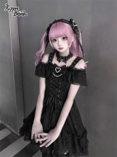 画像4: 【送料無料】QS236 ハートリボンチョーカー《予約受付》【計5000円以上】 (4)