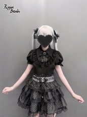 画像1: 【送料無料】Q558 ヨークフリルブラウス《予約受付》 (1)
