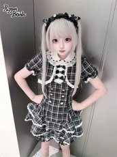 画像1: 【送料無料】Q570 ボレロレイヤード風パンツセットアップ《予約受付》 (1)