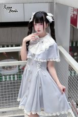 画像3: 【送料無料】QS248レース重ねビジューリボンクリップ《予約受付》【計5000円以上】 (3)