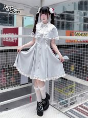 画像6: 【送料無料】QS248レース重ねビジューリボンクリップ《予約受付》【計5000円以上】 (6)