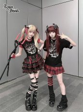 画像15: 【送料無料】Q598ロック☆ストロベリーバイカラーTシャツ《予約受付》【計5000円以上】 (15)