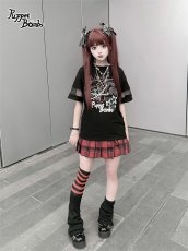 画像8: 【送料無料】Q598ロック☆ストロベリーバイカラーTシャツ《予約受付》【計5000円以上】 (8)