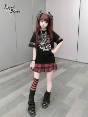 画像9: 【送料無料】Q598ロック☆ストロベリーバイカラーTシャツ《予約受付》【計5000円以上】 (9)
