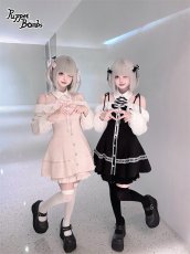 画像11: 【送料無料】Q579 ホルターネックオフショルフリルセットアップ《予約受付》 (11)