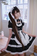 画像7: 【送料無料】Q581 リボンヨークティアードワンピース《予約受付》 (7)