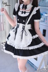 画像12: 【送料無料】Q581 リボンヨークティアードワンピース《予約受付》 (12)