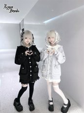 画像6: 【送料無料】Q602 レースセーラーフリルパーカー《予約受付》 (6)