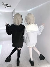 画像9: 【送料無料】Q602 レースセーラーフリルパーカー《予約受付》 (9)