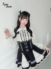 画像3: 【送料無料】Q604レースリボンうさみみセーラーブラウス《予約受付》 (3)
