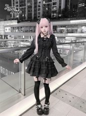 画像6: 【送料無料】Q607ハートボタンAラインワンピース《予約受付》 (6)