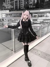 画像7: 【送料無料】Q607ハートボタンAラインワンピース《予約受付》 (7)