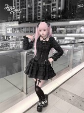 画像8: 【送料無料】Q607ハートボタンAラインワンピース《予約受付》 (8)