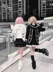画像15: 【送料無料】Q616チェーン×ベルトティアードスカパン《予約受付》 (15)