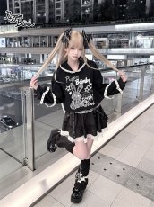 画像5: 【送料無料】Q616チェーン×ベルトティアードスカパン《予約受付》 (5)